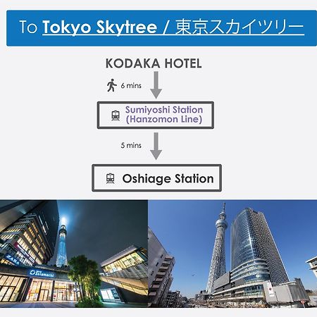 Kodaka Hotel Tokyo Ngoại thất bức ảnh